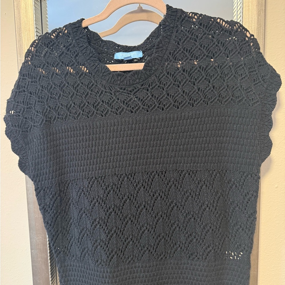 Elegant Black Women's Sweater